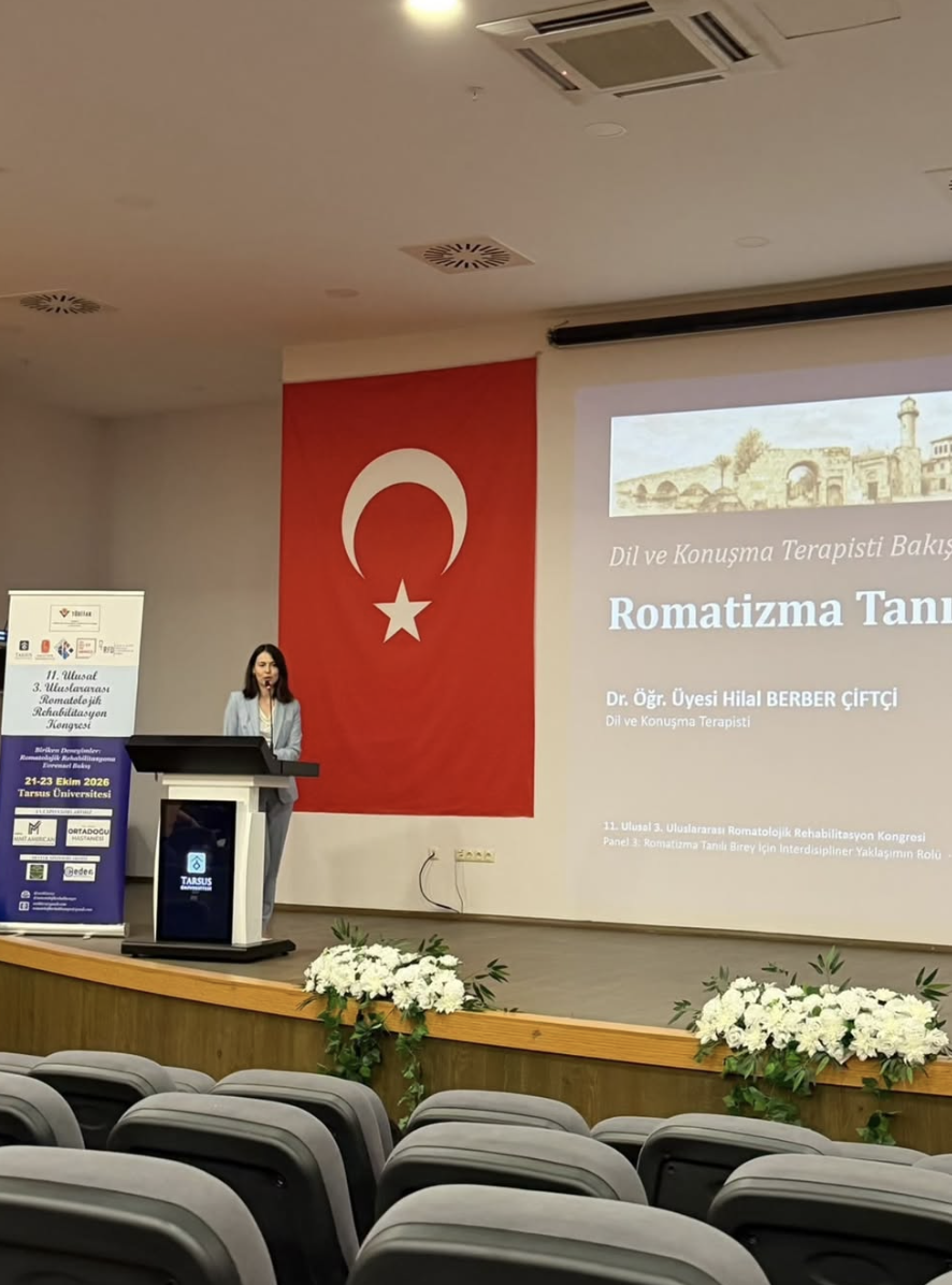 Bölüm Başkanımızın 11. Ulusal - 3. Uluslararası Romatolojik Rehabilitasyon Kongr...